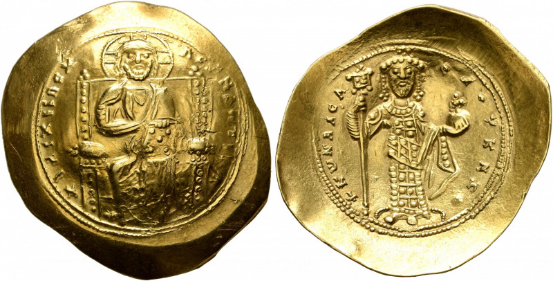 Constantine X Ducas, 1059-1067. Histamenon (Gold, 27 mm, 4.34 g, 6 h), Constanti...