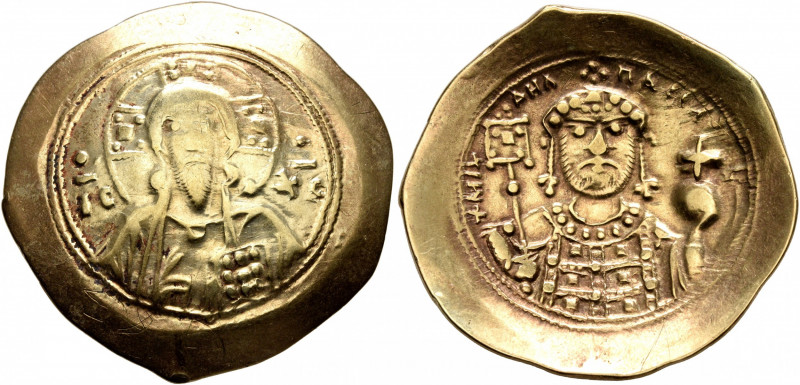 Michael VII Ducas, 1071-1078. Histamenon (Electrum, 27 mm, 4.33 g, 6 h), Constan...