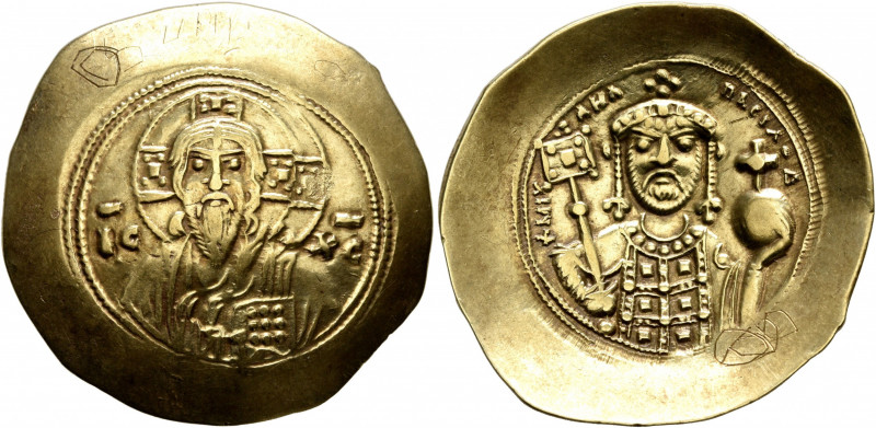 Michael VII Ducas, 1071-1078. Histamenon (Electrum, 28 mm, 4.32 g, 7 h), Constan...