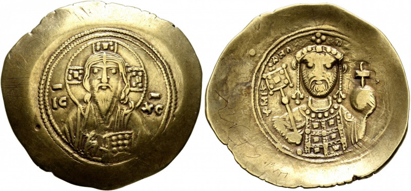 Michael VII Ducas, 1071-1078. Histamenon (Electrum, 29 mm, 4.30 g, 6 h), Constan...