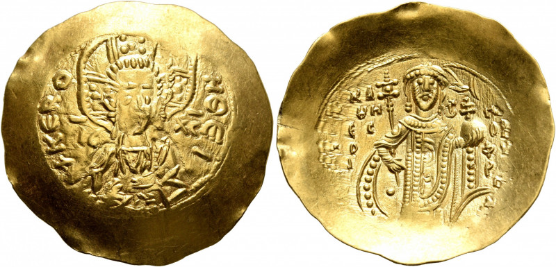 Manuel I Comnenus, 1143-1180. Histamenon (Gold, 39 mm, 4.23 g, 5 h), Constantino...