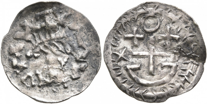 GEPIDS. Cunimund, ?-567. 1/4 Siliqua (Silver, 15 mm, 0.69 g, 6 h), probably in t...