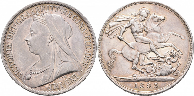 BRITISH, Hanover. Victoria, 1837-1901. Crown (Silver, 38 mm, 28.27 g, 12 h), Lon...