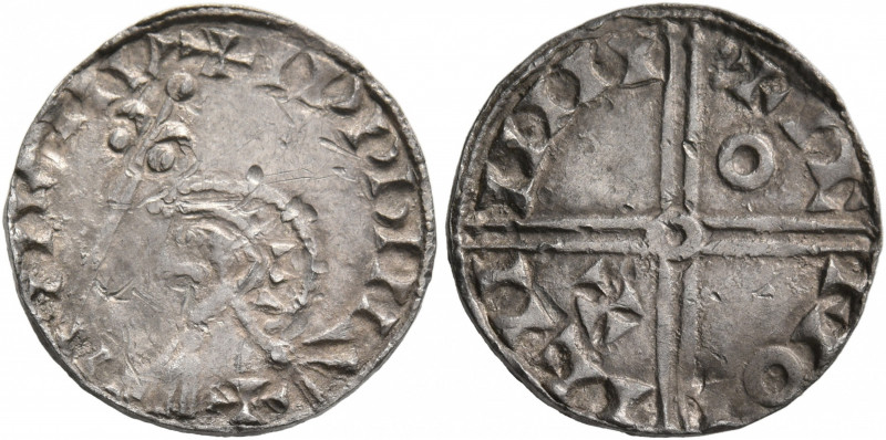 DENMARK. Stridsperioden (Civil War) (?), 1044-1047. Penny (Silver, 17 mm, 1.10 g...