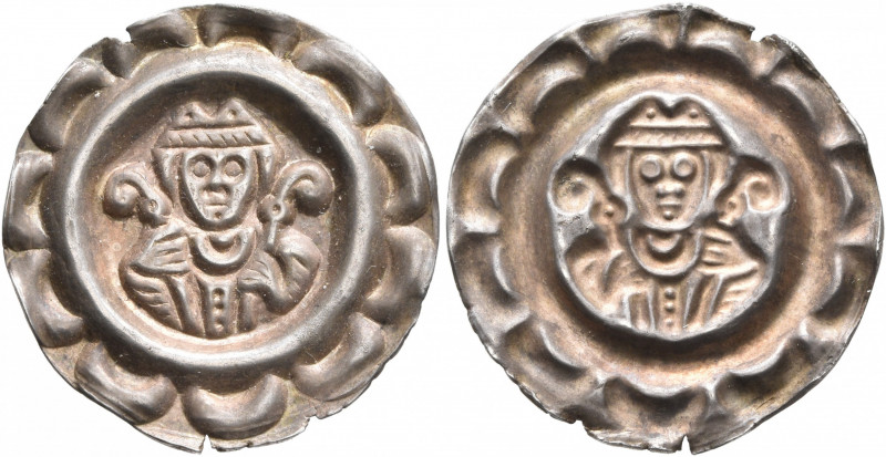 GERMANY. Augsburg (Bistum). Hartmann II. von Dillingen, 1250-1286. Bracteate (Si...