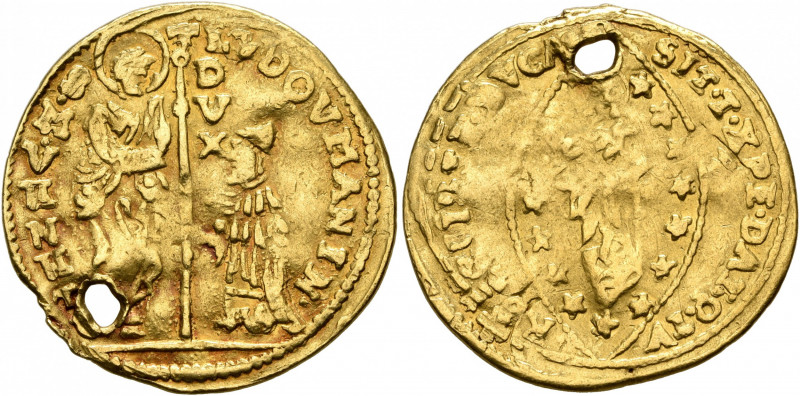 ITALY. Venezia (Venice). Ludovico Manin, 1789-1797. Zecchino (Gold, 22 mm, 3.29 ...