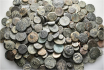 A lot containing 267 bronze coins. Mostly: Greek. Fair to fine. LOT SOLD AS IS, NO RETURNS. 267 coins in lot.


From a European collection, formed ...