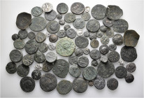 A lot containing 11 silver and 68 bronze coins. Includes: Greek, Roman Provincial, Roman Imperial and Byzantine. Fine to very fine. LOT SOLD AS IS, NO...