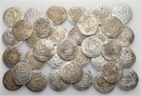 A lot containing 35 silver coins. All: Tabaristan Hemidrachms. About very fine to extremely fine. LOT SOLD AS IS, NO RETURNS. 35 coins in lot.