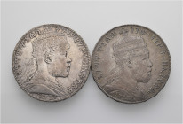 A lot containing 2 silver coins. All: Ethiopia. About very fine to very fine. LOT SOLD AS IS, NO RETURNS. 2 coins in lot.


From the collection of ...