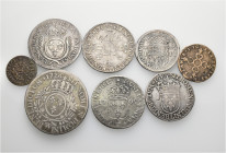 A lot containing 8 silver and bronze coins. All: France. About very fine to very fine. LOT SOLD AS IS, NO RETURNS. 8 coins in lot.


From the colle...