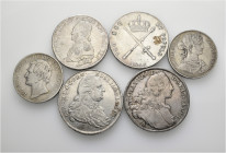 A lot containing 6 silver coins. All: German Talers. About very fine to very fine. LOT SOLD AS IS, NO RETURNS. 6 coins in lot.


From the collectio...