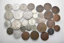 A lot containing 33 silver and bronze coins. All: Sweden. Fine to good very fine. LOT SOLD AS IS, NO RETURNS. 33 coins in lot.


From the collectio...