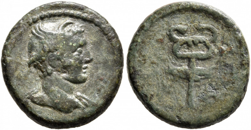 Anonymous issues, time of Domitian to Antoninus Pius, 81-161. Quadrans (Copper, ...