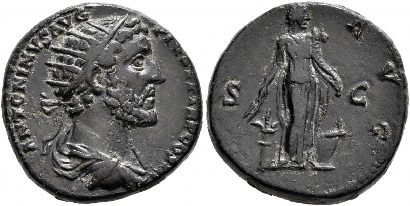 Antoninus Pius, 138-161. Dupondius (Orichalcum, 24 mm, 12.44 g, 12 h), Rome, 140...