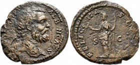 Clodius Albinus, as Caesar, 193-195. As (Copper, 26 mm, 9.31 g, 12 h), Rome, 194-195. [D CLOD] SEPT ALBIN CAES Bare head of Clodius Albinus to right. ...