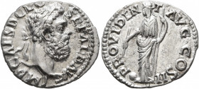 Clodius Albinus, 195-197. Denarius (Silver, 18 mm, 2.68 g, 7 h), Lugdunum, 196-197. IMP CAES D CLO SEP ALB AVG Laureate head of Clodius Albinus to rig...