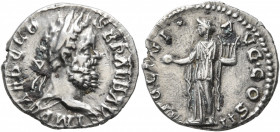 Clodius Albinus, 195-197. Denarius (Silver, 18 mm, 2.74 g, 6 h), Lugdunum, 196-197. IMP CAE D CLO SEP ALB AVG Laureate head of Clodius Albinus to righ...