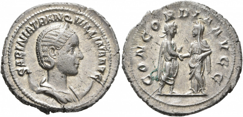 Tranquillina, Augusta, 241-244. Antoninianus (Silver, 23 mm, 5.00 g, 7 h), Rome,...