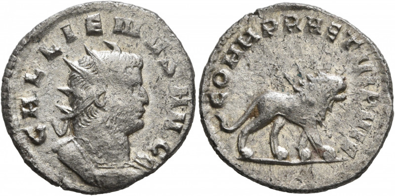 Gallienus, 253-268. Antoninianus (Billon, 20 mm, 3.09 g, 6 h), Mediolanum, 260-2...