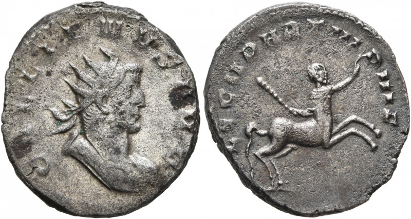 Gallienus, 253-268. Antoninianus (Billon, 22 mm, 4.77 g, 7 h), Mediolanum, 260-2...