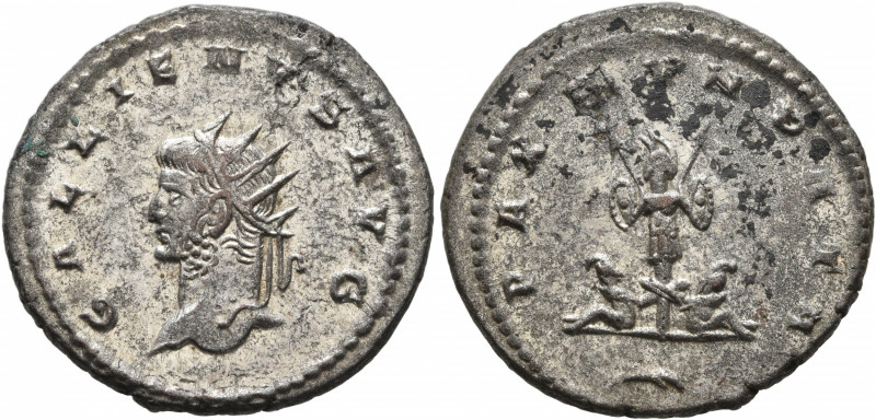 Gallienus, 253-268. Antoninianus (Silvered bronze, 22 mm, 4.03 g, 12 h), Antioch...