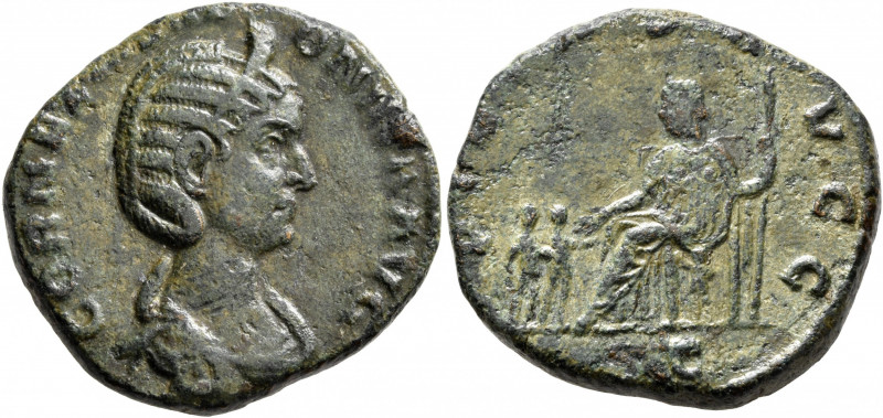 Salonina, Augusta, 254-268. Sestertius (Orichalcum, 27 mm, 17.52 g, 12 h), Rome,...