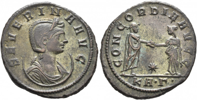 Severina, Augusta, 270-275. Antoninianus (Silvered bronze, 24 mm, 4.36 g, 12 h),...