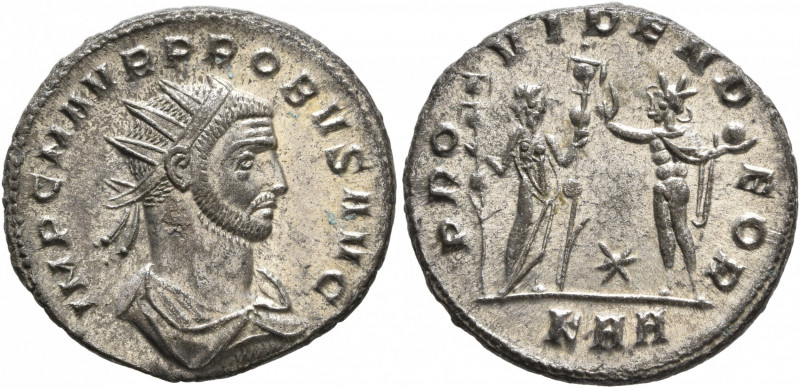 Probus, 276-282. Antoninianus (Silvered bronze, 22 mm, 3.97 g, 6 h), Serdica, 27...