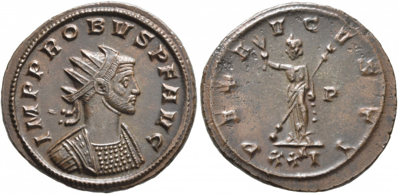 Probus, 276-282. Antoninianus (Bronze, 22 mm, 4.18 g, 7 h), Siscia, 280. IMP PRO...