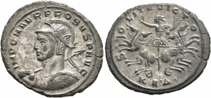 Probus, 276-282. Antoninianus (Silvered bronze, 24 mm, 3.68 g, 5 h), Serdica, 28...