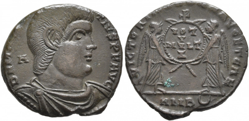 Magnentius, 350-353. Maiorina (Bronze, 21 mm, 4.26 g, 1 h), Ambianum (Amiens), 3...