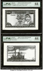 Brunei Government of Brunei 1000 Dollars 1976 Pick UNL Front and Back Archival Proof PMG Choice Uncirculated 64 (2). The second Archival Proof offered...