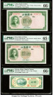 China Group Lot of 6 Examples PMG Superb Gem Unc 67 EPQ; Gem Uncirculated 66 EPQ (3); Gem Uncirculated 65 EPQ (2). This lot includes the following Pic...