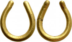 CELTIC. GOLD Torque Ring Money (Circa 1150-750 BC)