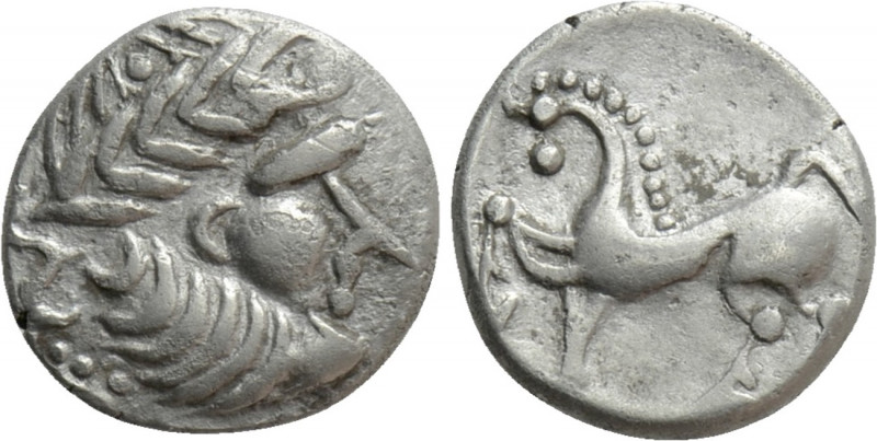 EASTERN EUROPE. Imitations of Philip II of Macedon (2nd-1st centuries BC). Drach...