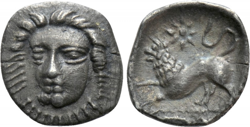 CAMPANIA. Phistelia. Obol (Circa 325-275 BC). 

Obv: Head of nymph facing slig...