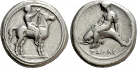 CALABRIA. Tarentum. Nomos (Circa 380-340 BC)
