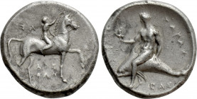 CALABRIA. Tarentum. Nomos (Circa 280 BC)