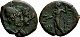 BRUTTIUM. Rhegion. Second Punic War (Circa 211-201 BC). Tetrachalkon
