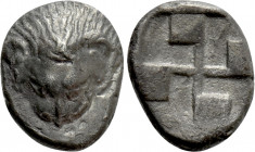 CIMMERIAN BOSPOROS. Pantikapaion. Diobol (Circa 470-460 BC)