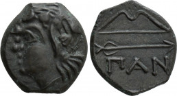 CIMMERIAN BOSPOROS. Pantikapaion. Ae (Circa 304-250 BC)