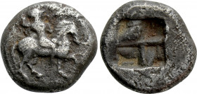 THRACO-MACEDONIAN REGION. Uncertain. Tetrobol (5th century BC)