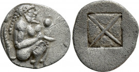 THRACO-MACEDONIAN REGION. Siris. 1/8 Stater – Trihemiobol (Circa 525-480 BC)