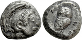 ATTICA. Athens. Tetradrachm (Circa 485-480 BC)