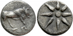 IONIA. Magnesia ad Maeandrum. Hemiobol (Circa 400-350 BC)