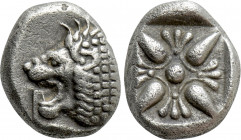 IONIA. Miletos. Diobol (6th-5th centuries BC)