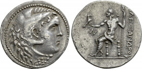 CARIA. Nisyros. Tetradrachm (Circa 201 BC). In the name and types of Alexander III of Macedon