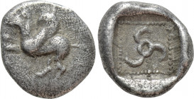 DYNASTS OF LYCIA. Khinakha ? (Circa 470-440 BC). Diobol