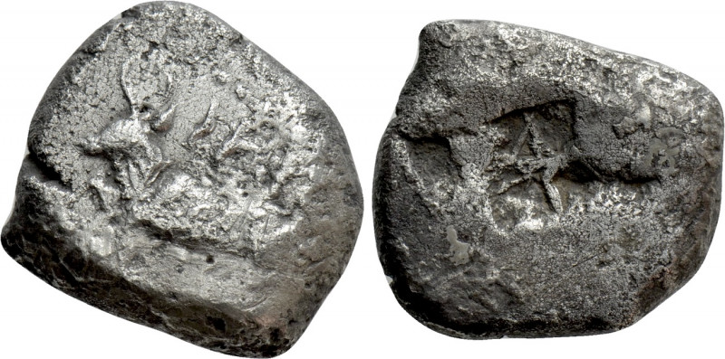 CYPRUS. Uncertain mint. Stater (Circa 500-480 BC). 

Obv: Bull kneeling left....